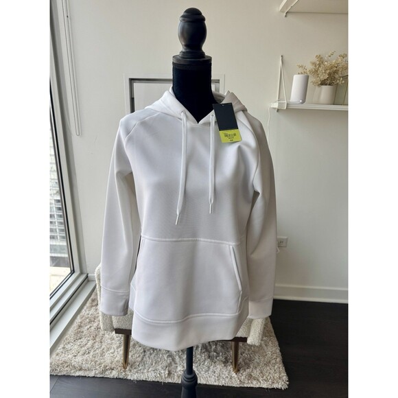 Xersion White Scuba Hoodie Size Medium NWT! - Picture 1 of 6